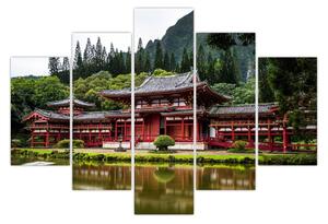 Slika - kineska arhitektura (150x105 cm)