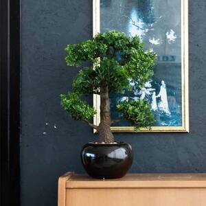 Emerald umjetni fikus mini bonsai zeleni 47 cm 420006
