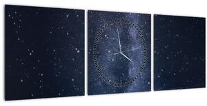 Slika neba sa zvijezdama (sa satom) (90x30 cm)