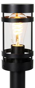 Pametna vanjska svjetiljka crna 80 cm IP44 uklj. Wifi ST64 - Gleam