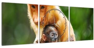 Slika majmuna (sa satom) (90x30 cm)