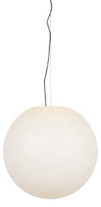 Moderna vanjska viseća svjetiljka bijela 77 cm IP65 - Nura