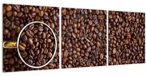Slika - zrna kave (sa satom) (90x30 cm)