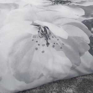 Siva posteljina Catherine Lansfield Dramatic Floral, 135 x 200 cm