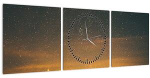 Slika zvjezdanog neba (sa satom) (90x30 cm)