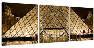 Slika Louvrea (sa satom) (90x30 cm)