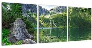 Slika jezera u Tatrama (sa satom) (90x30 cm)