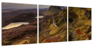 Slika škotskih planina (sa satom) (90x30 cm)