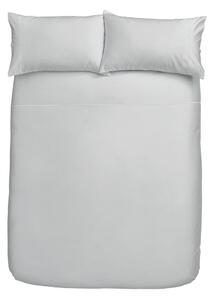 Siva posteljina od pamučnog satena Bianca Luxury, 200 x 200 cm