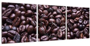 Slika zrna kave (sa satom) (90x30 cm)