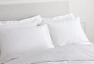 Bijela posteljina od pamučnog satena Bianca Classic, 135 x 200 cm