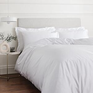Bijela posteljina od pamučnog satena Bianca Classic, 135 x 200 cm