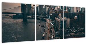 Slika Manhattana (sa satom) (90x30 cm)