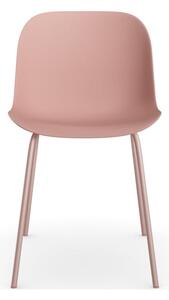 Set od 2 ružičaste blagovaonske stolice Støraa Ocean