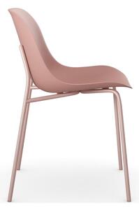 Set od 2 ružičaste blagovaonske stolice Støraa Ocean