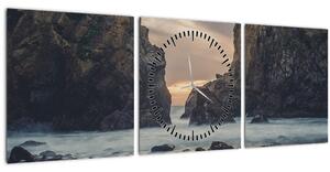 Slika - u sumrak (sa satom) (90x30 cm)