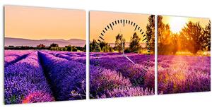 Slika polja lavande, Provence (sa satom) (90x30 cm)