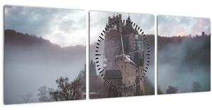 Slika - Dvorac Eltz, Njemačka (sa satom) (90x30 cm)