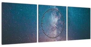 Slika - Mliječni put (sa satom) (90x30 cm)