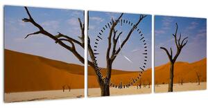 Slika - Dolina smrti (sa satom) (90x30 cm)
