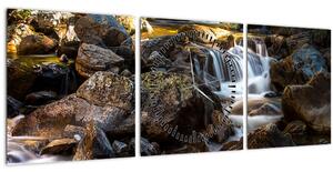 Slika kamenitog potoka (sa satom) (90x30 cm)