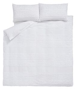 Bijela pamučna posteljina Bianca Malmo, 200 x 200 cm