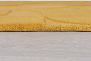 Žuti vuneni tepih Flair Rugs Gigi, 200 x 290 cm