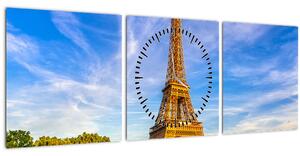 Slika - Eiffelov toranj (sa satom) (90x30 cm)