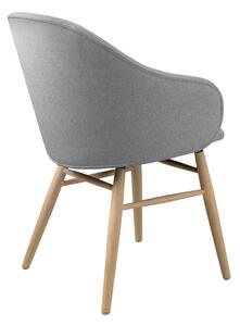Black Friday - Siva blagovaonska stolica Unique Furniture Teno Oak