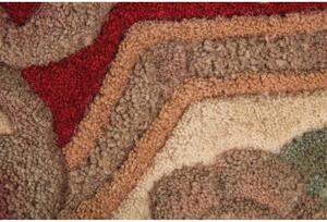 Crveni vuneni tepih Flair Rugs Aubusson, ⌀ 120 cm