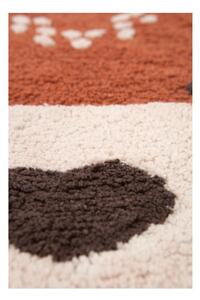 Pamučni tepih boje kestena Nattiot Little Wolf, 70 x 110 cm