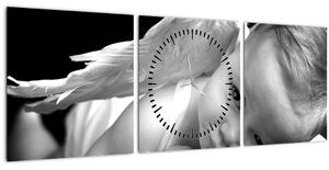 Slika bebe anđela (sa satom) (90x30 cm)