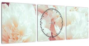 Slika cvijeća (sa satom) (90x30 cm)