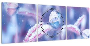 Slika - Leptiri zimi (sa satom) (90x30 cm)