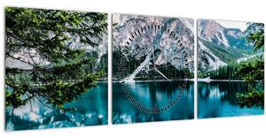 Slika jezera u Alpama (sa satom) (90x30 cm)