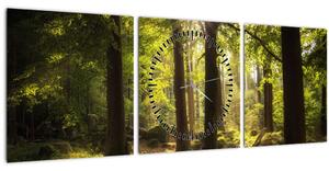 Slika šume snova (sa satom) (90x30 cm)