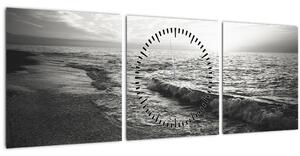 Slika - Na obali mora (sa satom) (90x30 cm)