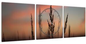 Slika - Silueta biljke (sa satom) (90x30 cm)