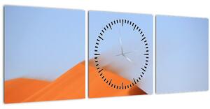 Slika pješčane pustinje (sa satom) (90x30 cm)