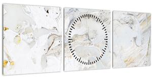 Slika - Oljni papir z motivom marmorja (sa satom) (90x30 cm)