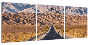 Slika - Dolina smrti, Kalifornija, ZDA (sa satom) (90x30 cm)