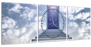 Slika - Potovanje v drugo dimenzijo (sa satom) (90x30 cm)