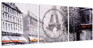 Slika - Oljna slika, Pariz (sa satom) (90x30 cm)