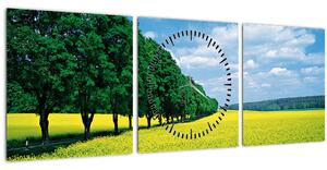 Slika polja z alejo (sa satom) (90x30 cm)