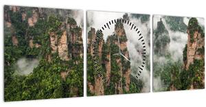 Slika - Nacionalni park Zhangjiajie, Kitajska (sa satom) (90x30 cm)
