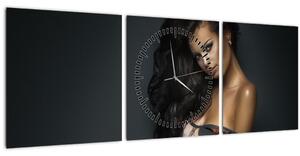 Slika - Portret zapeljive ženske (sa satom) (90x30 cm)