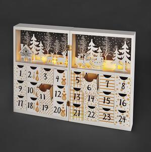 Solight 1V244 - LED Adventski kalendar LED/2xAAA