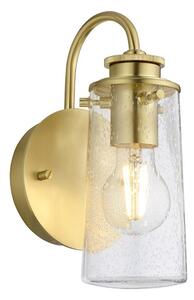 Kichler - Zidna svjetiljka za kupaonicu BRAELYN 1xE27/40W/230V IP44 zlatna