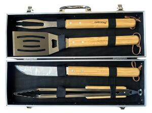Grill King BBQ Essentials 4u1 set za roštiljanje u kutiji