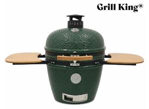 Grill King Kamado EGG PRO MAX 24" Series III keramički roštilj s dimilicom + bogata oprema, 61 cm